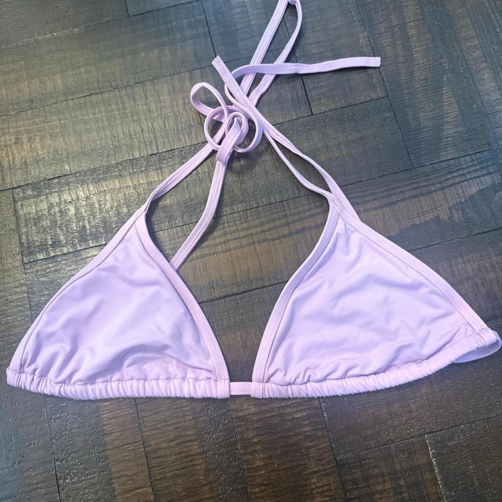 Eidon lavender triangle bikini top D‎ Cup